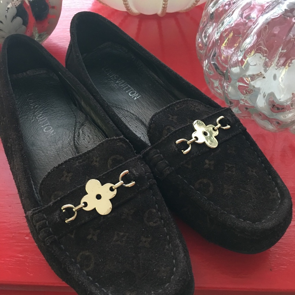 Louis Vuitton Loafers.  Vuitton Driving Moccasins.